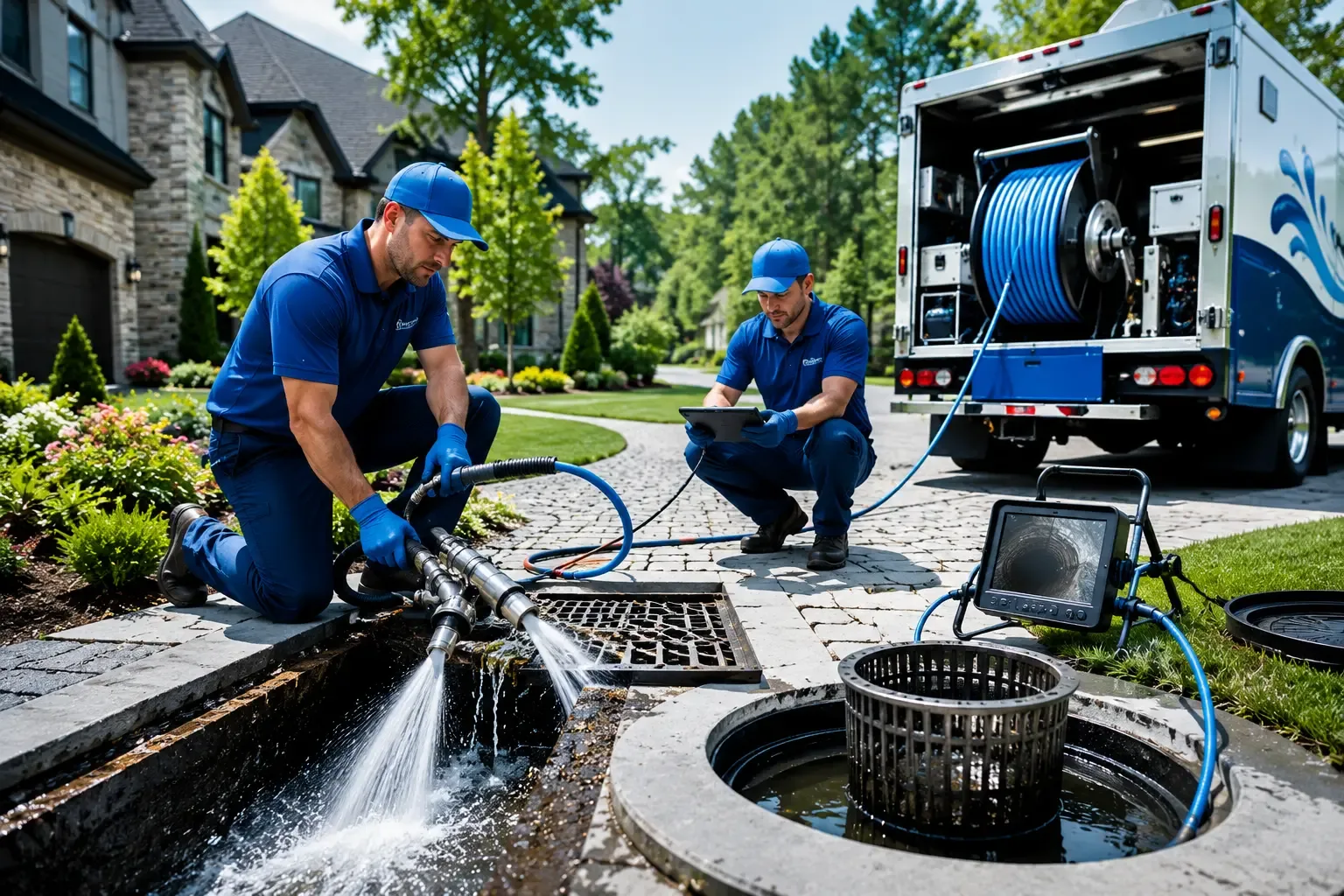 Local outdoor drain cleaning professionals in Ellettsville, IN